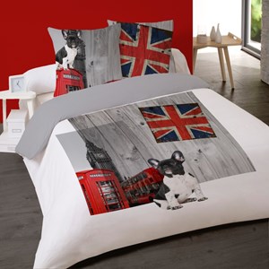 Housse de couette 240x220 + 2 taies