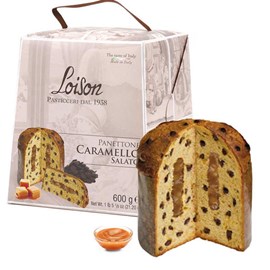 Panettone caramel salé et chocolat