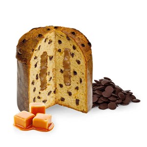 Panettone caramel salé et chocolat