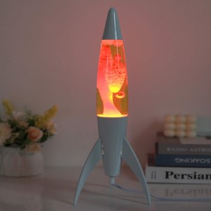 Lampe à lave design firerocket