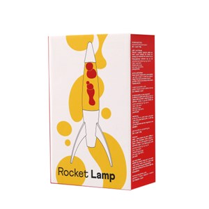 Lampe à lave design firerocket