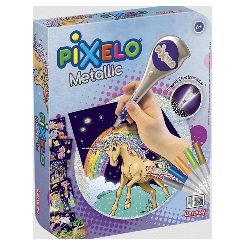 Pixelo coffret stylo metallic