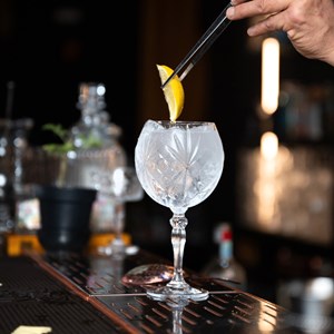 Boîte de 6 verres à pied  cocktail mélod