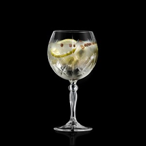 Boîte de 6 verres à pied  cocktail mélod