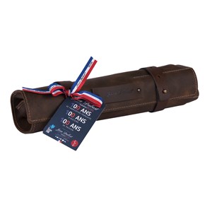 Sacoche 6 couteaux olivier