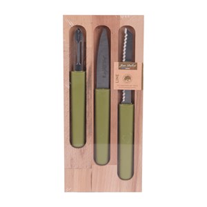 Set de 3 pièces en inox eco-responsable
