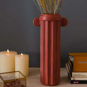 Vase colonne  cotta 31 cm