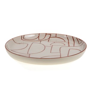 Assiette plate ambre 26 cm x6