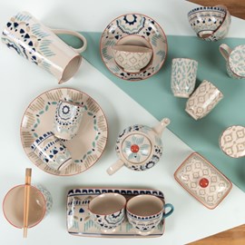 Plateau et ses 4 bols keola