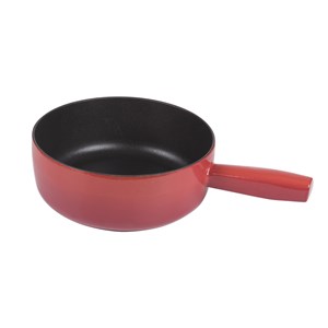 Poêlon savoyard en fonte émaillée 24 cm