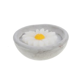 Bougie pâquerette   12 cm