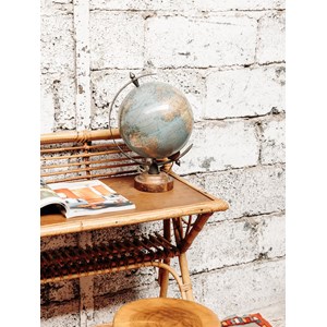 Yvan, le bureau en rotin n°18