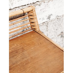 Yvan, le bureau en rotin n°18