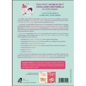 Développez l'estime de soi votre enfant