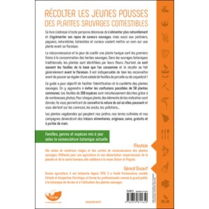 Récolter jeunes plantes sauvages