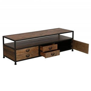 Meuble tv bois marron - manufacture