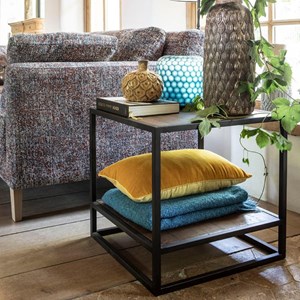 Bout de canapé bois marron - manufacture