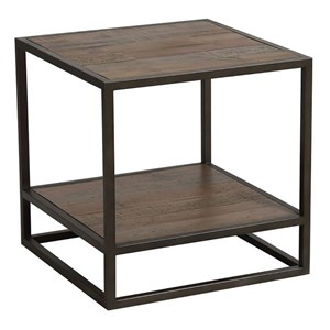 Bout de canapé mdf marron - manufacture