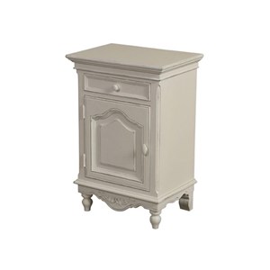 Table de chevet 1 porte charnière gauche