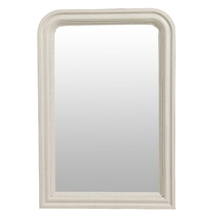 Miroir perlé mdf blanc - les miroirs