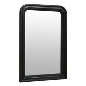 Miroir perlé mdf noir - les miroirs