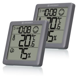 Bresser climate smile 2 unit set thermo-  hygrometer 7000017