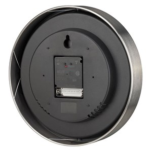 Bresser mytime dcf thermo- hygro- horloge murale 25cm noir 8020315cm3000