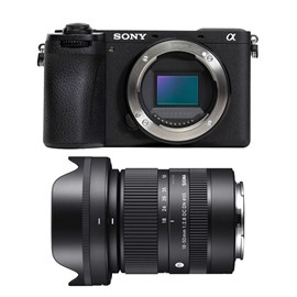 Sony alpha 6700 + sigma objectif 18-50mm f2.8 dc dn contemporary