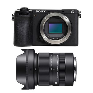 Sony alpha 6700 + sigma objectif 18-50mm f2.8 dc dn contemporary