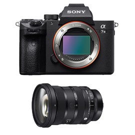 Sony alpha 7 iii + sigma objectif 24-70mm f2.8 dg dn ii art
