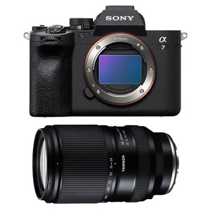 Sony alpha 7 iv + tamron objectif 28-300mm f4-7-1 di iii vc vxd