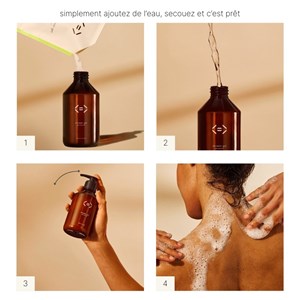 Shampooing argile+rhassoul à diluer