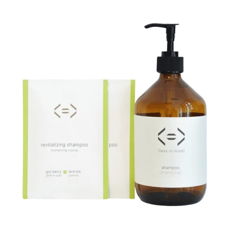 less is more - Coffret prestige shampooing  vitalité