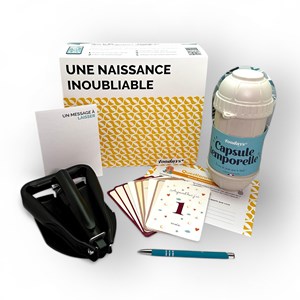 Kit capsule temporelle spécial naissance