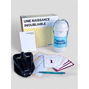Kit capsule temporelle spécial naissance