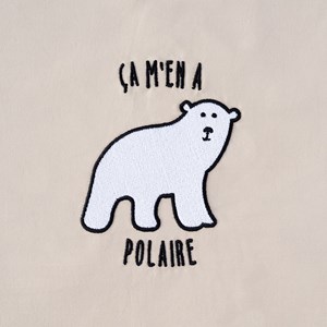 Bouillotte cou polaire - cerises