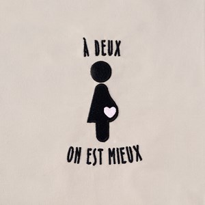 Bouillotte sèche enceinte - cerises