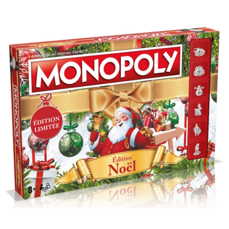 Jeu de societe monopoly edition noel