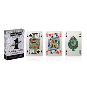 Jeu de 54 cartes - argente