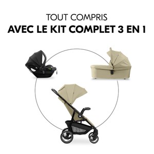 Poussette hauck marron