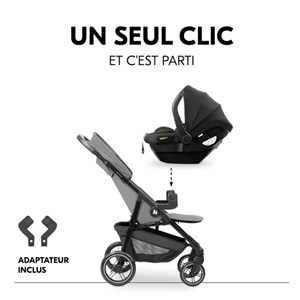 Poussette hauck noir