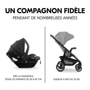 Poussette hauck noir