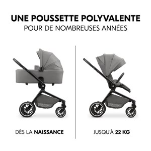 Poussette hauck gris
