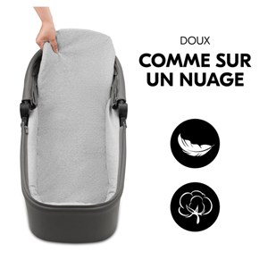 Poussette hauck gris