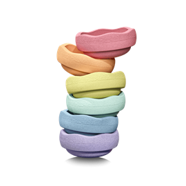 Stapelstein® mini rainbow pastel