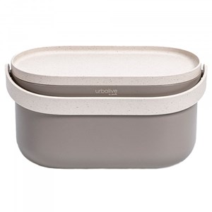Bio seau 4 litres urbalive taupe