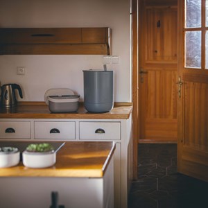 Bio seau 4 litres urbalive taupe