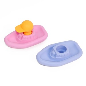 Set bateaux & capitaine, rose