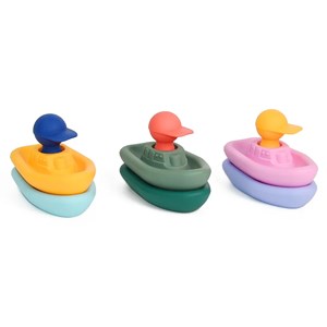 Set bateaux & capitaine, rose