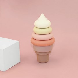 Glace empilable silicone